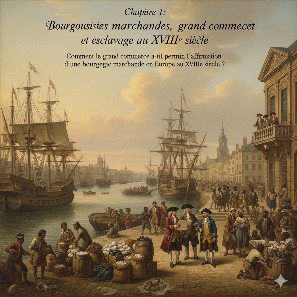 Histoire 4ème : Bourgeoisies marchandes, grand commerce et esclavage au ...