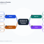 Carte mentale de Variations de fonctions en Première, synthèse du programme de mathématiques